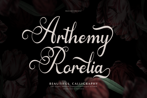 Arthemy Rorelia: A Script Font for Editorial Elegance