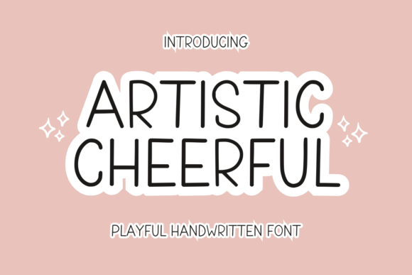 Artistic Cheerful Font for Makers