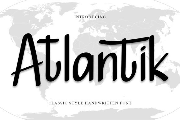 Atlantik Font: Elevate Your Campaign Visuals