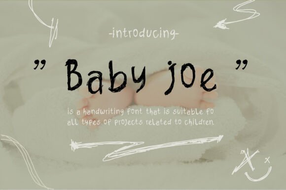 Baby Joe: The Handwritten Font for Crafters