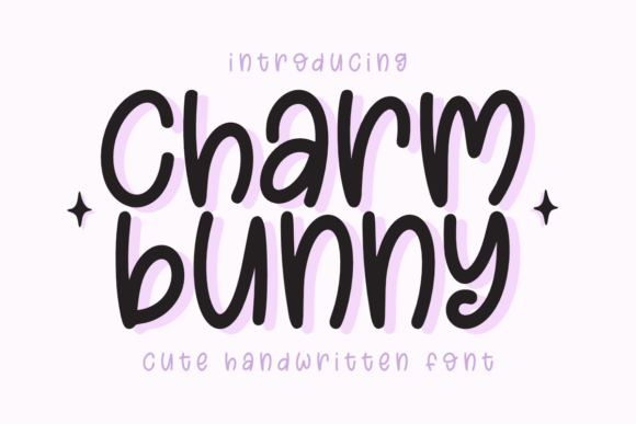 Charm Bunny: A Playful Handwritten Font for Editors