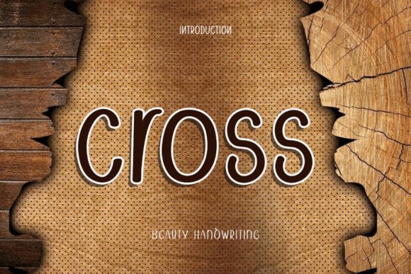 Cross Typeface: A Delicate Handwritten Font for Editorial Design