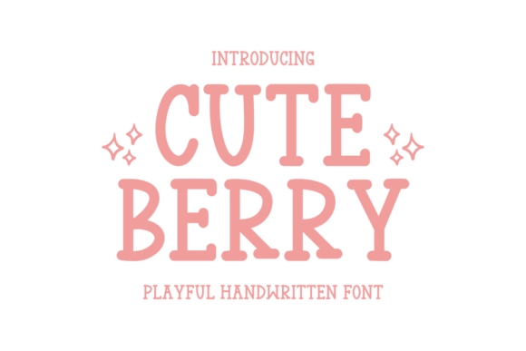 Cute Berry: A Playful Typeface for Bold Campaigns