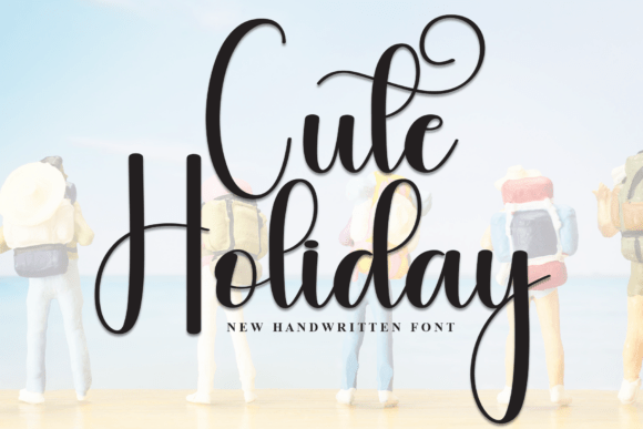 Cute Holiday: A Playful Script Font for Crafters