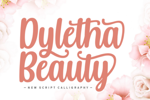 Dyletha Beauty: The Script Font for Elegant Branding