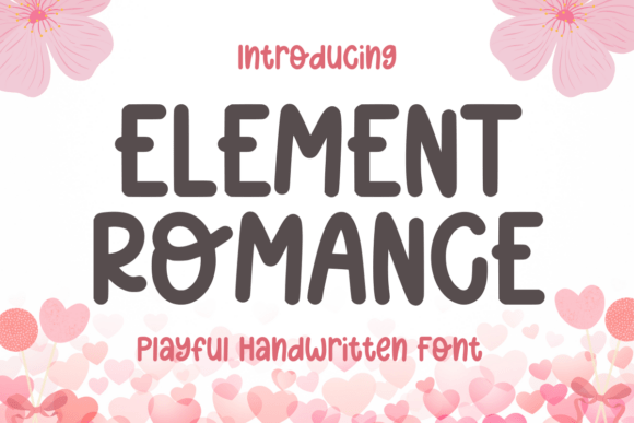 Element Romance: A Playful Handwritten Font for Branding