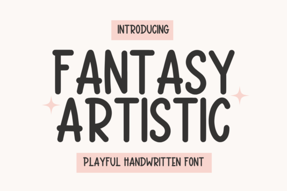 Fantasy Artistic: A Handwritten Font for Branding