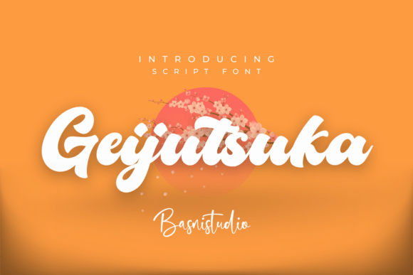 Geijutsuka: A Bold Script Font for Digital Impact