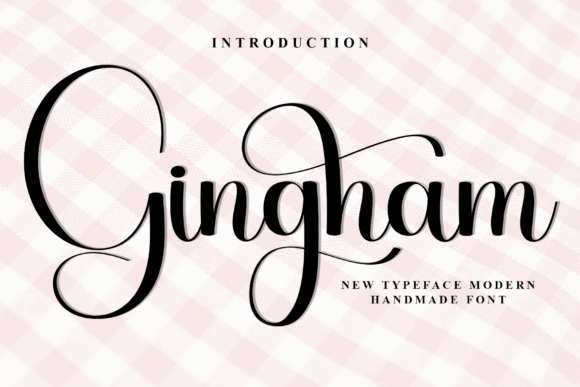 Gingham Font: A Friendly Typeface for Web Design