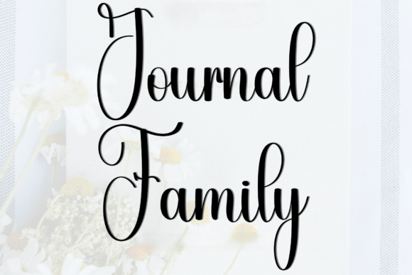 Journal Family: A Festive Typeface for Web Design