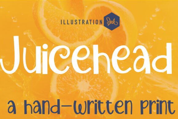 Juicehead Font: Clean Handmade Style for Crafters