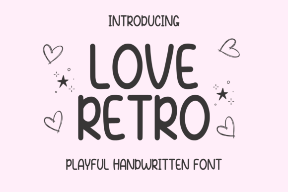 Love Retro: A Playful Handwritten Font for Marketers