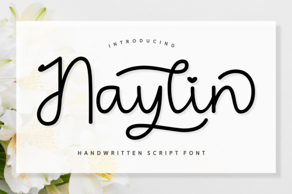 Naylin: A Handwritten Font for Crafters