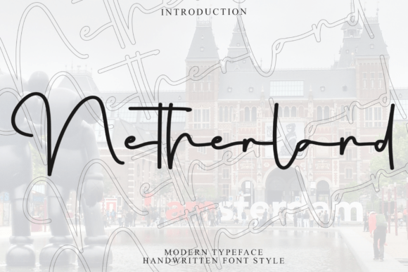 Netherland Font: A Soft Script for Editorial Design