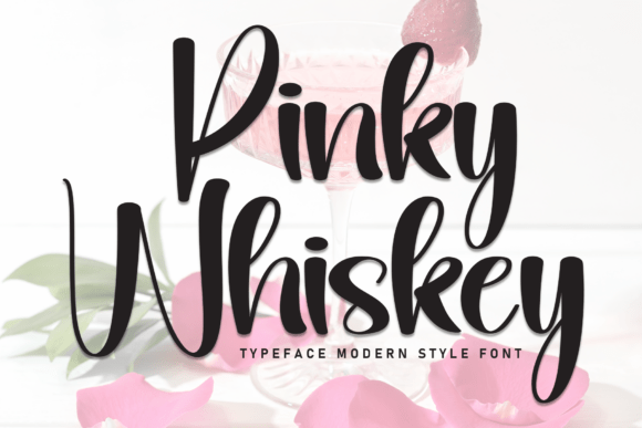 Pinky Whiskey: A Script Font for Bold Branding