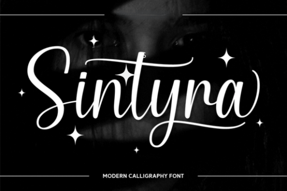 Sintyra: A Modern Script Font for Campaigns