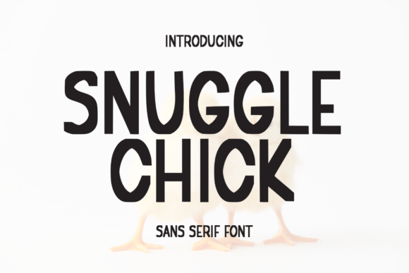 Snuggle Chick: A Playful Handwritten Font for Branding