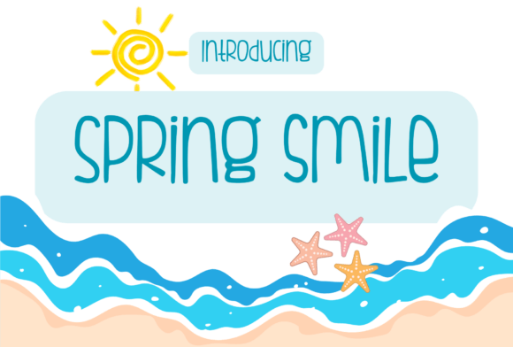 Spling Smile: A Playful Handwritten Font for Sunny Brands