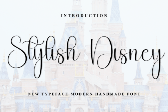 Stylish Disney: A Festive Typeface for Branding