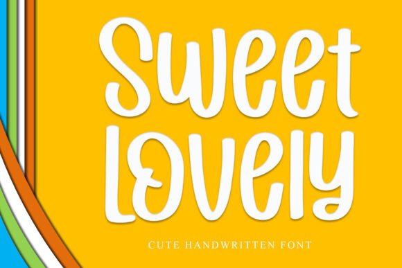 Sweet Lovely: A Handwritten Font for Editorial Design