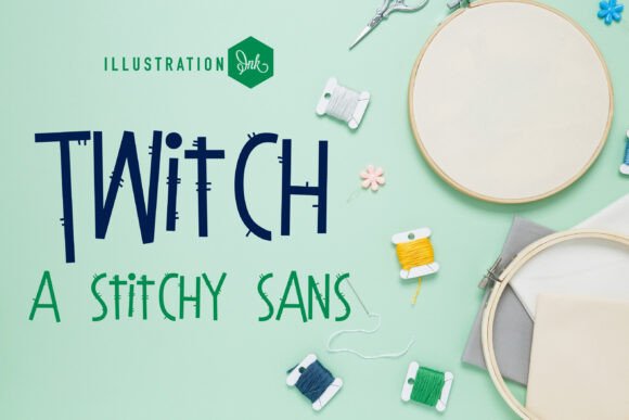 Twitch Font: A Whimsical Typeface for Branding